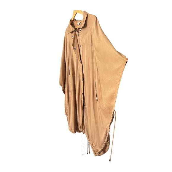 Anthropologie Pilcro Oversized Utility Poncho Cape Jacket OS - Picture 9 of 10
